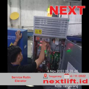 Maintenance Rutin Dan General Checkup Elevator Di Tanggerang PT NEXT