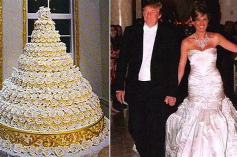 8 Most Insanely Expensive Celebrity Wedding Cakes Trump Wedding