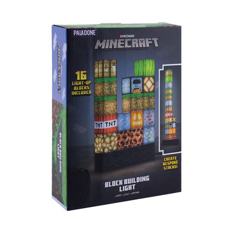 Minecraft Block Building Light 16 Rearrangeable Light Blocks And