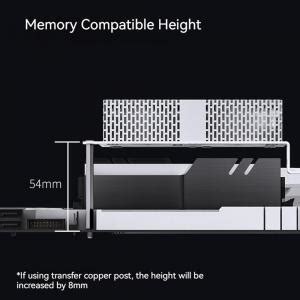 Jonsbo Nf Argb Synchronous Lighting Effect Memory Heat Sink With Dual