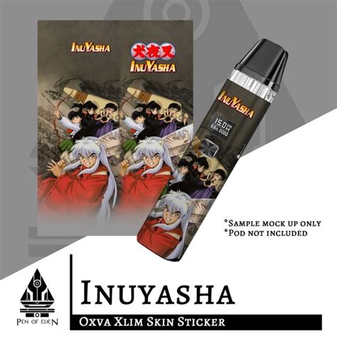 Inuyasha Oxva Xlim Skin Sticker Sticker Only Device Is Not Included