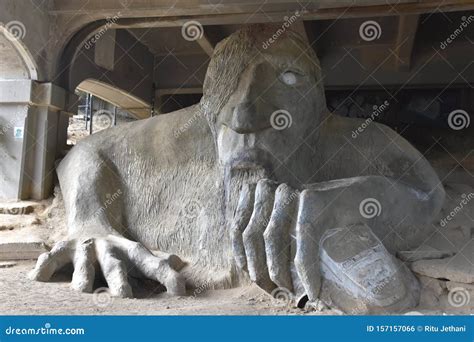 Fremont Troll In Seattle Washington Editorial Photo Image Of Ross