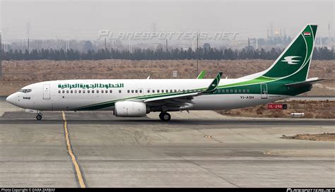 Yi Ash Iraqi Airways Boeing Z Wl Photo By Dara Zarbaf Id