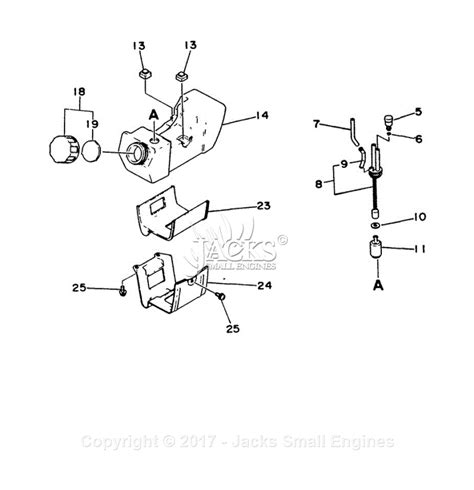 Echo SRM 2500 Parts Diagram For Fuel System