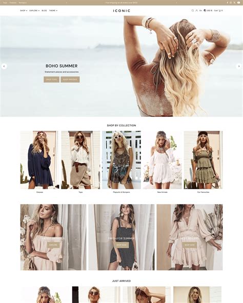 Icon Theme - Dolce - Ecommerce Website Template