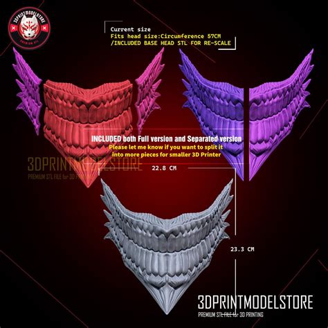 Dandadan Okarun Mask Anime Cosplay Hollow Mask Discover D Stl And