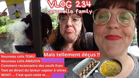 VLOG 235 TELLEMENT DECUS TOUS LES DEUX Colis TEMU Et AMAZON Comment