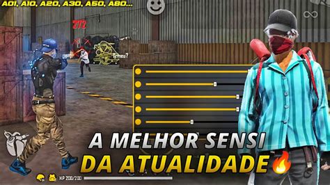 SENSI DO A01 FREE FIRE SENSIBILIDADE DO SAMSUNG GALAXY A01 A02 A11