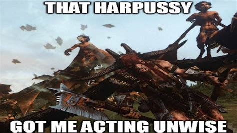 Harpies Got Malagor Acting Unwise Total War Warhammer Meme Dub Youtube