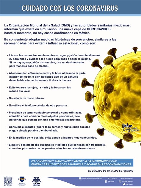 Medidas De Prevenci N Para Evitar El Contagio De Covid Facultad De