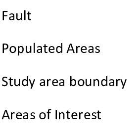 Study Area With Inset Map Of The Study Area Study Area Outlined In