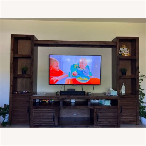 TV Entertainment Unit with Storage - AptDeco