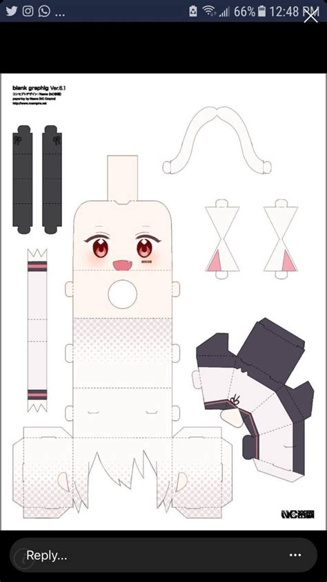 Pin By Arimi Art On Emotes Twitch Anime Paper Kawaii Crafts Paper Dolls