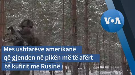 Mes ushtarëve amerikanë që gjenden në pikën më të afërt të kufirit me