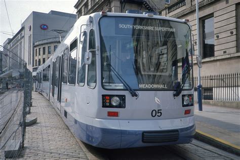 Sheffield Supertram Tram Fitzalan Square Ponds Forg Flickr