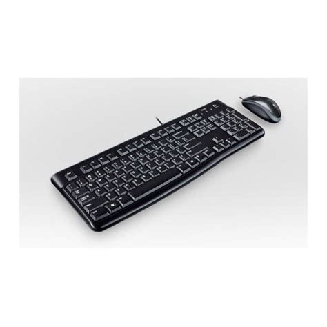 Logitech Desktop Mk120 Uk Black