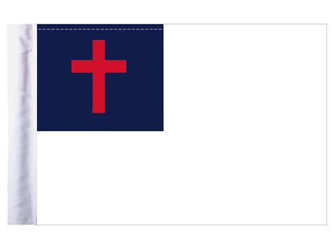 Pro Pad Christian Cross 6" x 9" Flag