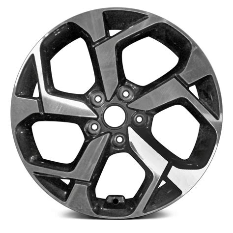 Replace ALYKL078U30 5 Double Spiral Spoke Machined And Dark Charcoal