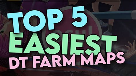 Top Osu Best Dt Pp Farm Maps For Beginners Rank Up Fast Youtube