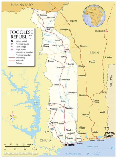 Togo Map