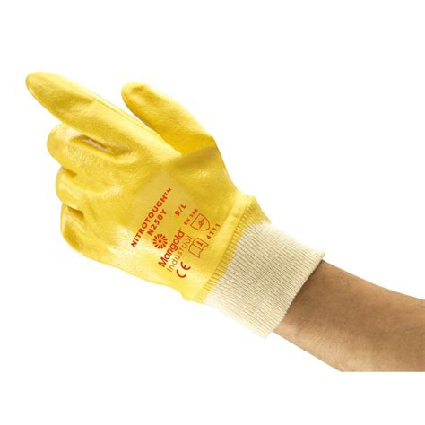 Ansell Nitrotough N Y Nitrile Utility Gloves Gloves Co Uk