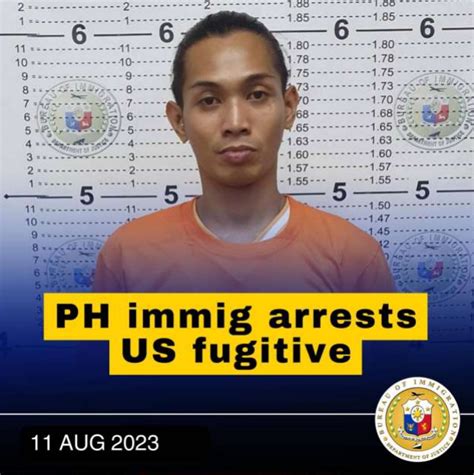 Ph Immig Arrests Us Fugitive Bureau Of Immigration Philippines