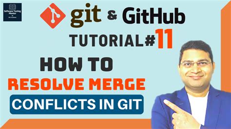 Git Tutorial 11 How To Resolve Merge Conflicts In Git RCV Academy