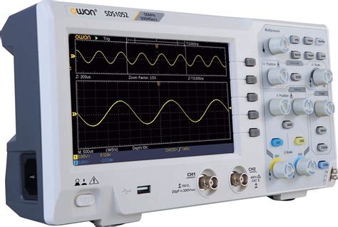 OWON SDS1052 Digital Storage Oscilloscope 50 MHz 2 Channel 500 MS S