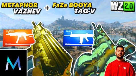 FaZe BOOYA METAPHOR LOADOUT TAQ V VAZNEV IN WARZONE 2 CHILLING