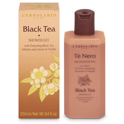 BLACK TEA SHOWER GEL The Herbarium L Erbolario USA