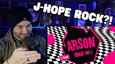 Metal Vocalist First Time Reaction J Hope Arson Rock Version YouTube