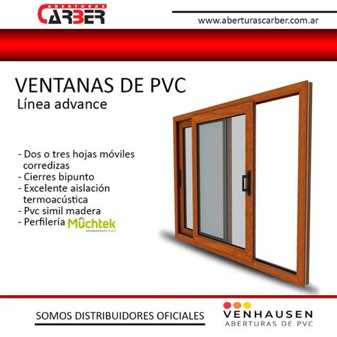 Ventana Pvc Advance Dvh De X Simil Madera Valor Dolar