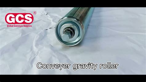 Gravity Roller With Hexagonal Shaft For Conveyor From GCS China YouTube