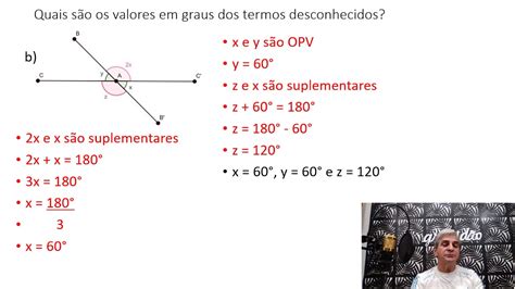 Exercício De ângulos Complementares E Suplementares 7 Ano Gabarito