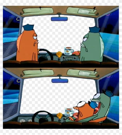 Spongebob Fish Car Meme, HD Png Download - 960x1023(#1344238) - PngFind