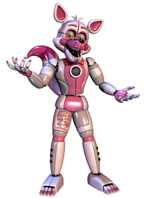 Funtime Foxy Render 2 By Kingangrydrake On Deviantart