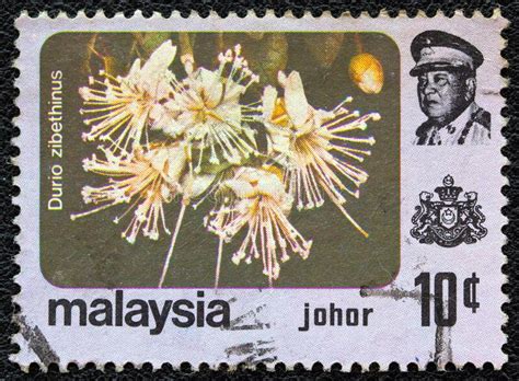 MALAYSIA 1979 Shows Hibiscus Rose And Sultan Ismail Of Johor 1895