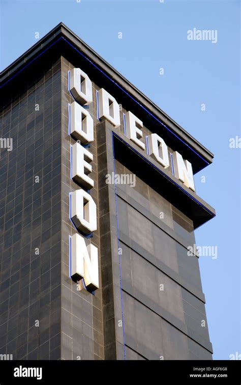 Odeon cinema Leicester Square London Stock Photo - Alamy