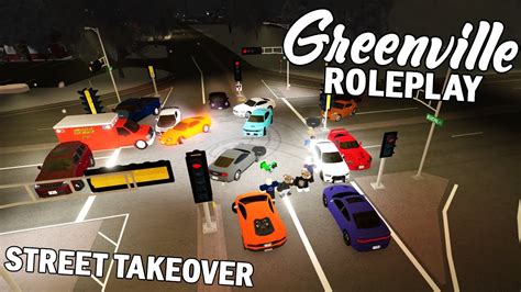 Street Takeover Roblox Greenville Roleplay Youtube