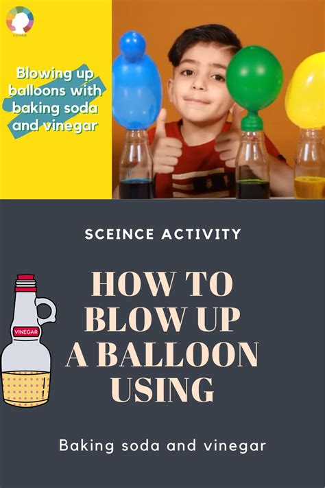 Balloon Inflation With Baking Soda And Vinegar