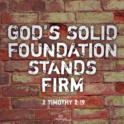 Build On A Solid Foundation Daily Verses Prayer Times Image Quotes