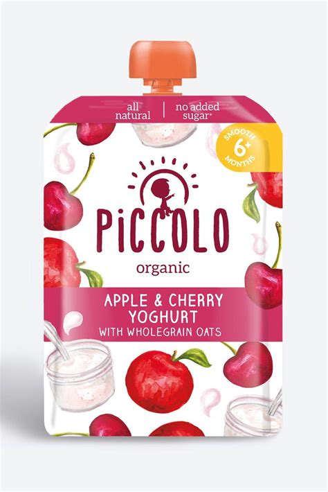 Piccolo Apple Cherry Yoghurt G