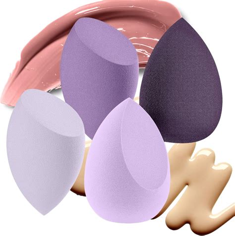 Calmind Esponjas De Maquillaje Para Base 4 Pack Beauty Blenders Para