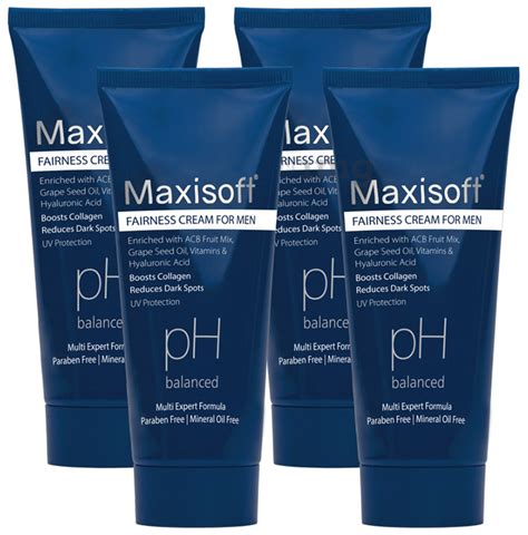 Maxisoft Fairness Cream For Men Gm Each Buy Combo Pack Of