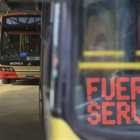 Transporte El Gobierno Convoc A La Uta Y Las Empresas Para Desactivar