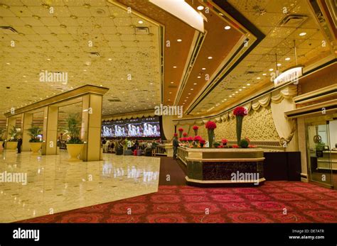 MGM Hotel and Casino lobby, Las Vegas. Nevada, USA Stock Photo - Alamy