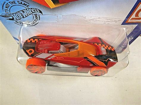 2020 Hot Wheels 26 Track Stars 1 5 HW WARP SPEEDER Red Variant W Orange Wheels Contemporary