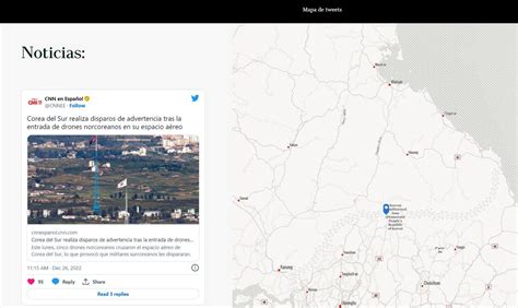 Mapa De Noticias The News Map On Twitter Ultima Hora Coreadelsur