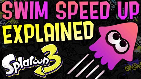 Splatoon 3 Swim Speed Up Ability Breakdown And Gameplay Youtube