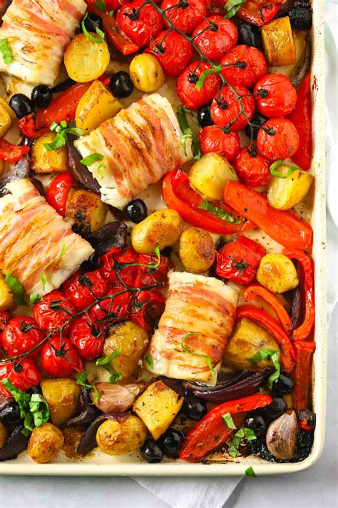 Easy Italian Cod Traybake